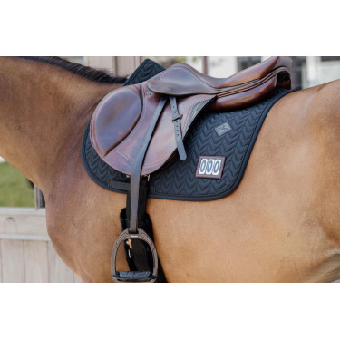Wedstrijdzadeldek Fishbone met 2 nummers Kentucky Jumping Wedstrijdzadeldek Fishbone met 2 nummers Kentucky Jumping