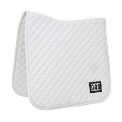 Wedstrijdzadeldek 2 nummers Dressuur Kentucky Wit