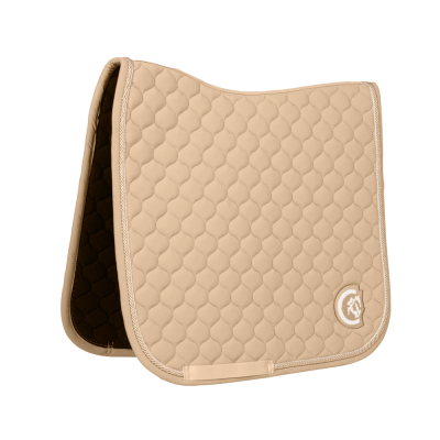 Tapijt onion quilt 3D logo dressuur Kentucky Beige
