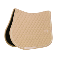 Tapijt ui quilt rubber logoo springen Kentucky Beige