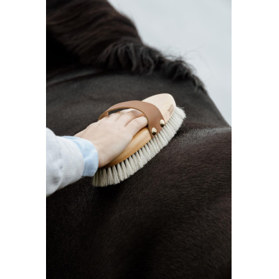 Afwerkingsborstel Grooming Deluxe Brun