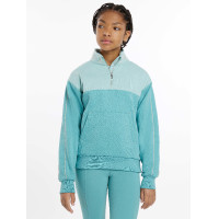 LeMieux trui met rits, Kate Young Rider kwart model Steen Grijs LeMieux trui met rits, Kate Young Rider kwart model Steen Grijs