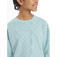 Sweatshirt LeMieux Clea Young Rider Petrol Blauw Sweatshirt LeMieux Clea Young Rider Petrol Blauw