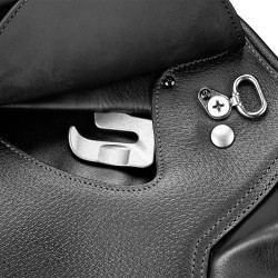 Springzadel Arena monoquartier Zwart