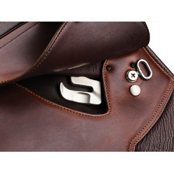 Arena gemengde ponyzadel Bruin