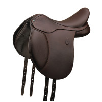 Arena zadel gemengd cob Bruin