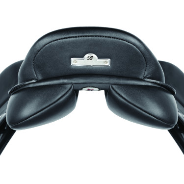 Combinatiezadel Bates Plus Luxe leder Zwart Combinatiezadel Bates Plus Luxe leder Zwart