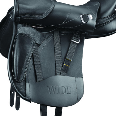 Bates Wide veelzijdigheidszadel leer Heritage Bruin Bates Wide veelzijdigheidszadel leer Heritage Bruin