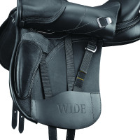 Bates Wide Plus veelzijdigheidszadel Bruin Bates Wide Plus veelzijdigheidszadel Bruin