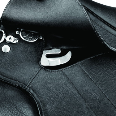 Bates Wide Plus veelzijdigheidszadel Zwart Bates Wide Plus veelzijdigheidszadel Zwart