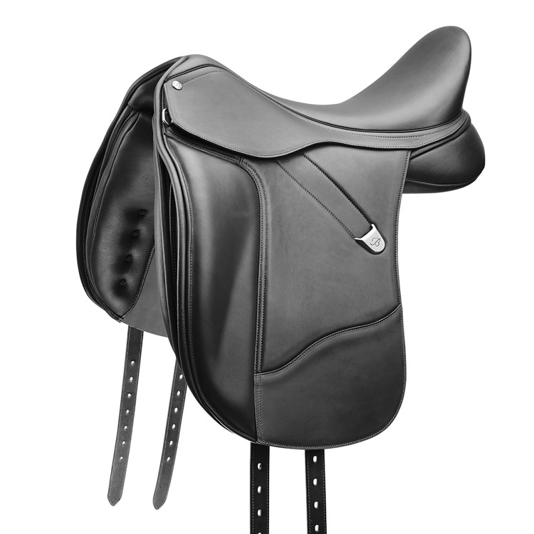 Bates Luxe leren dressuurzadel Plus