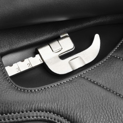 Bates Luxe leren dressuurzadel Plus Zwart