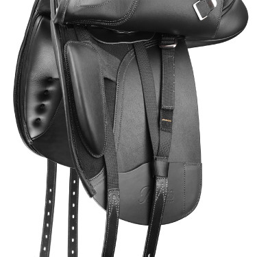 Bates Plus dressuurzadel Zwart Bates Plus dressuurzadel Zwart