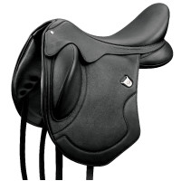 Selle Bates Artiste Hart wijk kort Zwart