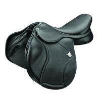 Bates Elevation DS+ Luxe leder zadel Zwart Bates Elevation DS+ Luxe leder zadel Zwart