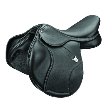 Bates Elevation DS+ Luxe leder zadel Zwart