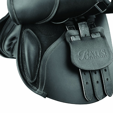 Zadel Bates pony Elevation Plus Zwart Zadel Bates pony Elevation Plus Zwart