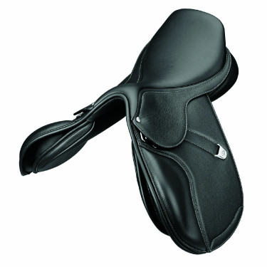 Zadel Bates pony Elevation Plus Zwart Zadel Bates pony Elevation Plus Zwart