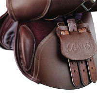 Selle Bates pony Elevation Plus leer Luxe Bruin Selle Bates pony Elevation Plus leer Luxe Bruin
