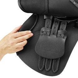 Selle Arena obstacle poney Zwart