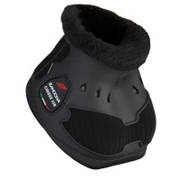 Zandona Carbon Air hoefbalbeschermers met klittenband Noir édition
