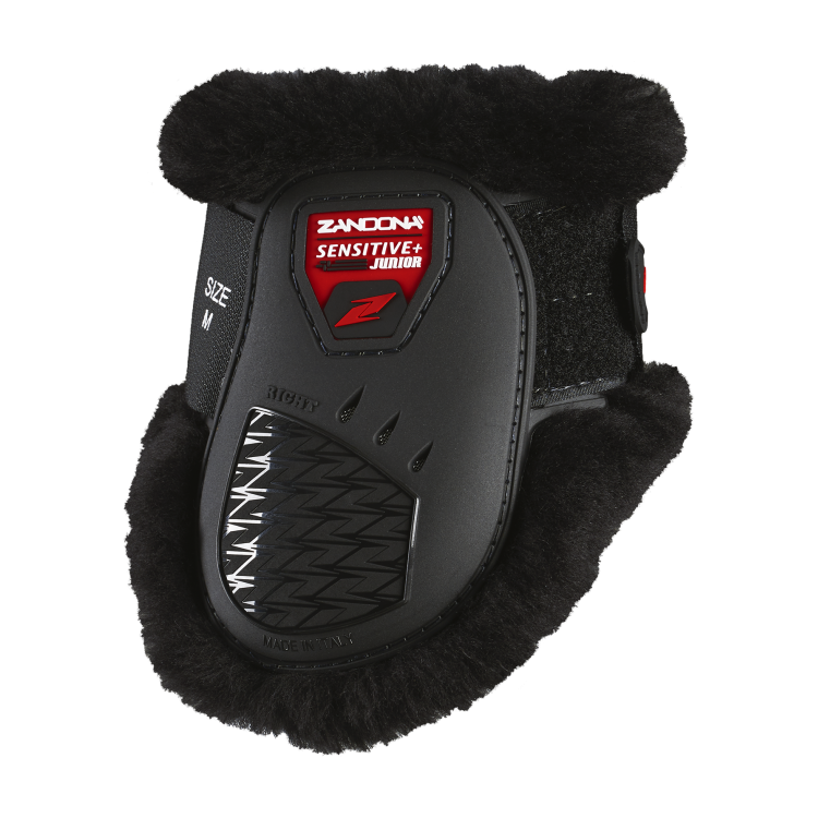 Strijklappen schapenvacht Zandona Carbon Air Sensitive+ jonge paarden