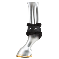 Gamaschen mit Lammfell Zandona Carbon Air Sensitive+ für junge Pferde Zwart / zwart schaap