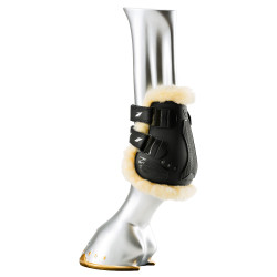 Kogelbeschermer schapenvacht Zandona Carbon Air Sensitive+ Active-Fit Klittenband Zwart Kogelbeschermer schapenvacht Zandona Carbon Air Sensitive+ Active-Fit Klittenband Zwart