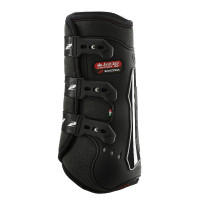Achterste dressuurpeesbeschermers Zandona King Carbon Air Zwart