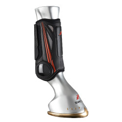 Eventing beenbeschermers Zandona Carbon Air X-Country voorbenen Zwart Eventing beenbeschermers Zandona Carbon Air X-Country voorbenen Zwart