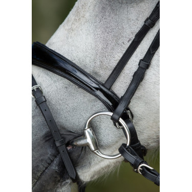 Bridon Luxe HFI Zwart Bridon Luxe HFI Zwart
