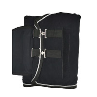 Fleece Show Deken HFI Zwart / zilverkleurig Fleece Show Deken HFI Zwart / zilverkleurig