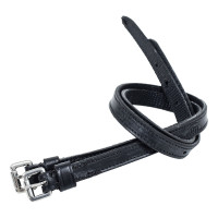 HFI sporenriemen leer / nylon Zwart