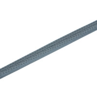 Soepel rubberen teugels HFI Zwart