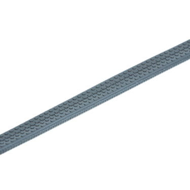 Soepel rubberen teugels HFI Zwart