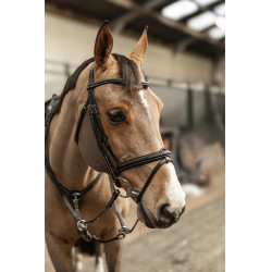 Gecombineerd hoofdstel Milano HFI Master Pro Line Zwart / zilver