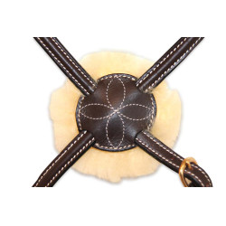 Mexicaanse neusriem hoofdstel HFI Bruin Mexicaanse neusriem hoofdstel HFI Bruin