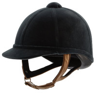 Charles Owen Wellington Classic Flesh Helm Grijs