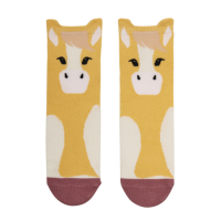 Mini LeMieux Fluffy Character Sokken per 2 Lemon