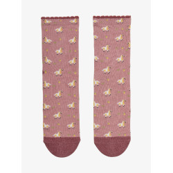 Mini LeMieux Fluffy Character Sokken per 2 Citroen Geel