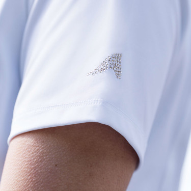 Wedstrijdpolo Euro-Star Estrella Optisch wit