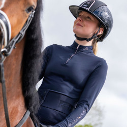 UV Top Euro-star Solar Dames Marine Marineblauw