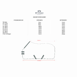 Fleecedeken HV Polo Nena Stone