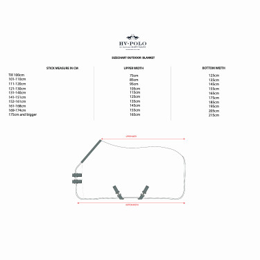 Fleecedeken HV Polo Nena Stone