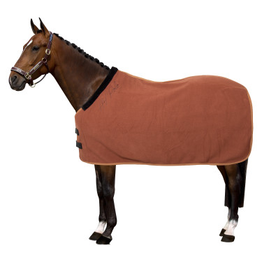 Fleecedeken HV Polo Nena Vos Bruin