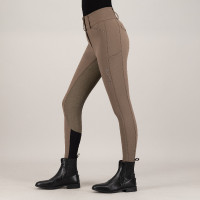 Rijbroek Euro-star Aurelia Diamond FullGrip Zwarte roos Bordeaux Rijbroek Euro-star Aurelia Diamond FullGrip Zwarte roos Bordeaux