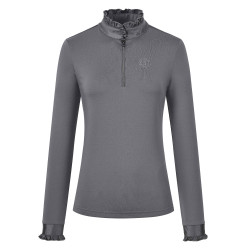 Top Imperial Riding Anna lange mouwen Tornado Beige