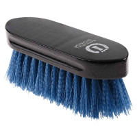 Imperial Riding Dandy harde nylon borstel met gelakt houten rug Saffier Blauw