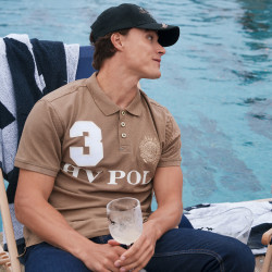 Polo Favouritas M. EQ HV Polo Stro Bruin Polo Favouritas M. EQ HV Polo Stro Bruin