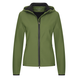 Cardigan Euro-Star Maddy dames Olijfkleurig Groen